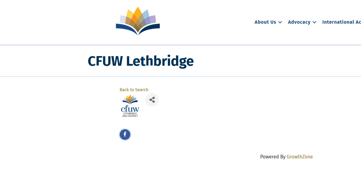 Canadian Federation of University Women Lethbridge & District -  industry in Lethbridge AB