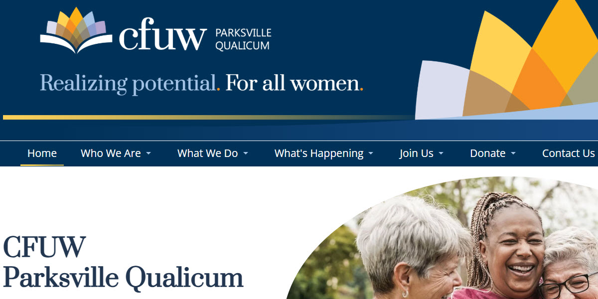 Canadian Federation of University Women Parksville - Qualicum -  industry in Qualicum Beach BC
