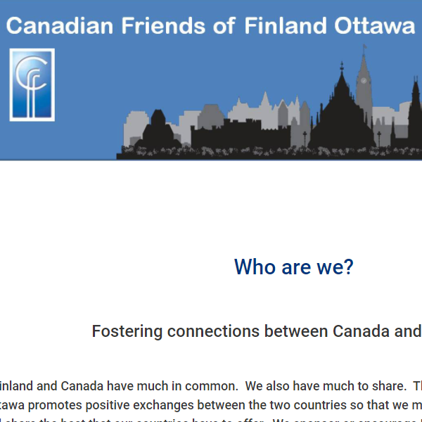 Canadian Friends of Finland Ottawa