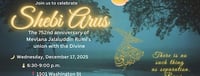 Celebration of Rumi's Wedding night (Shebi Arus) -  industry in Berkeley CA