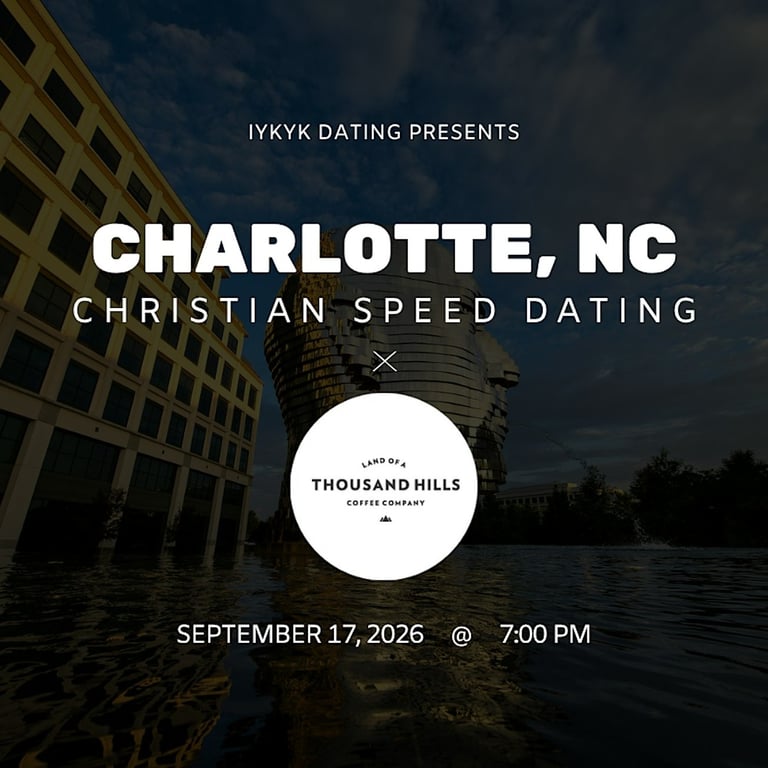 ✝️Charlotte Christian Speed Dating | IYKYK Dating | 20s-30s | 9/17/26