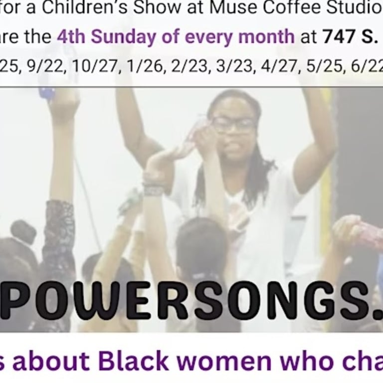 Children's Show at Muse Coffee Studio