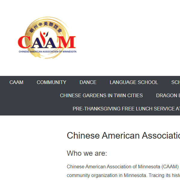 Chinese American Association of Minnesota - Chinese category in Minneapolis MN