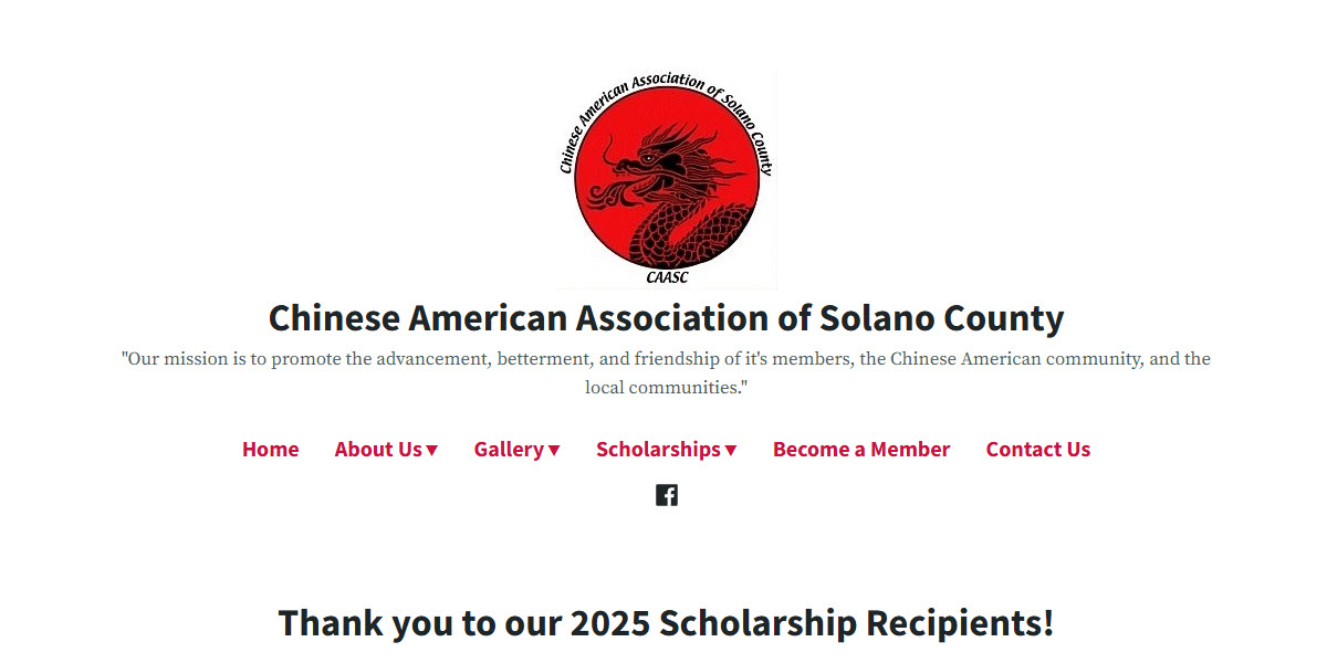 Chinese American Association of Solano County -  industry in Vacaville CA