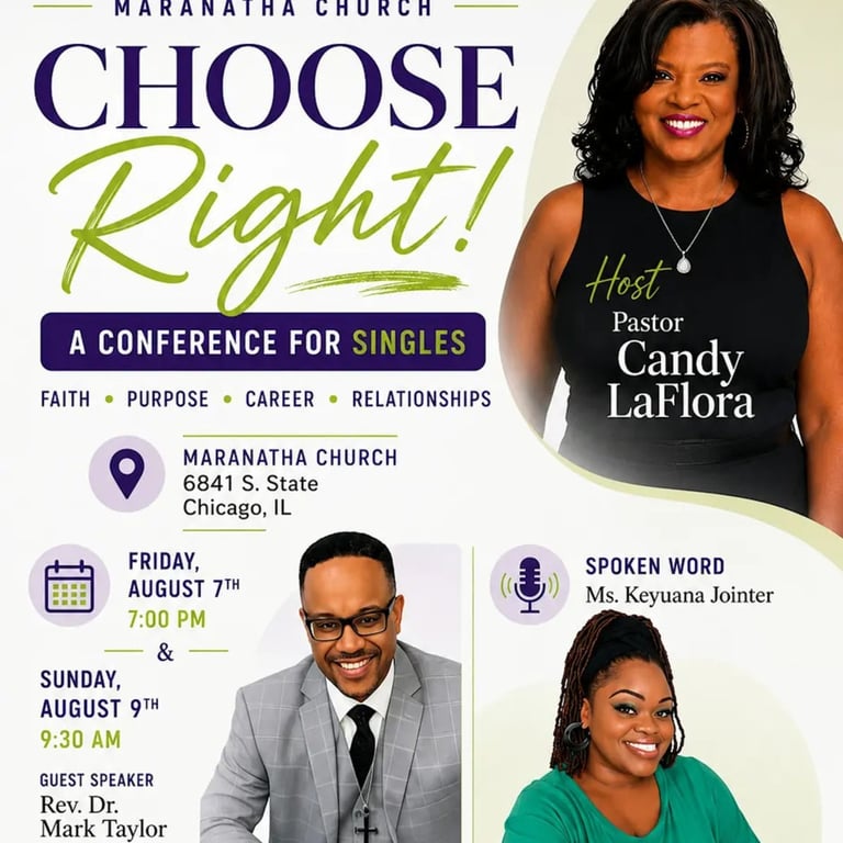 Choose Right - A Conference for Singles