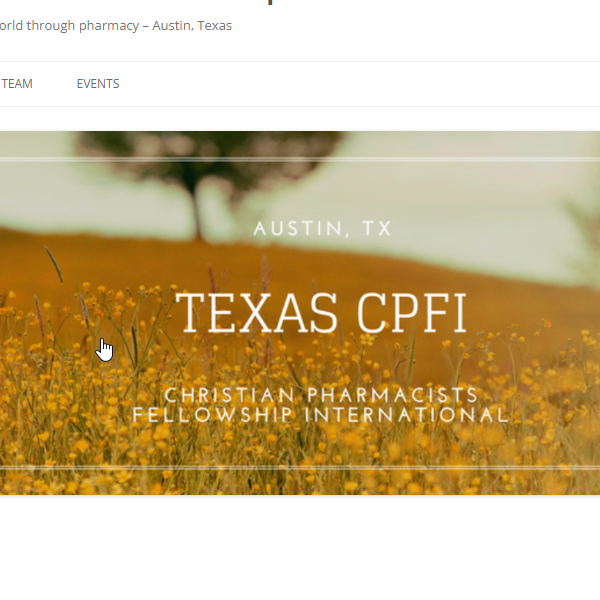 Christian Pharmacists Fellowship International - Student Chapter of UT Austin -  industry in Austin TX