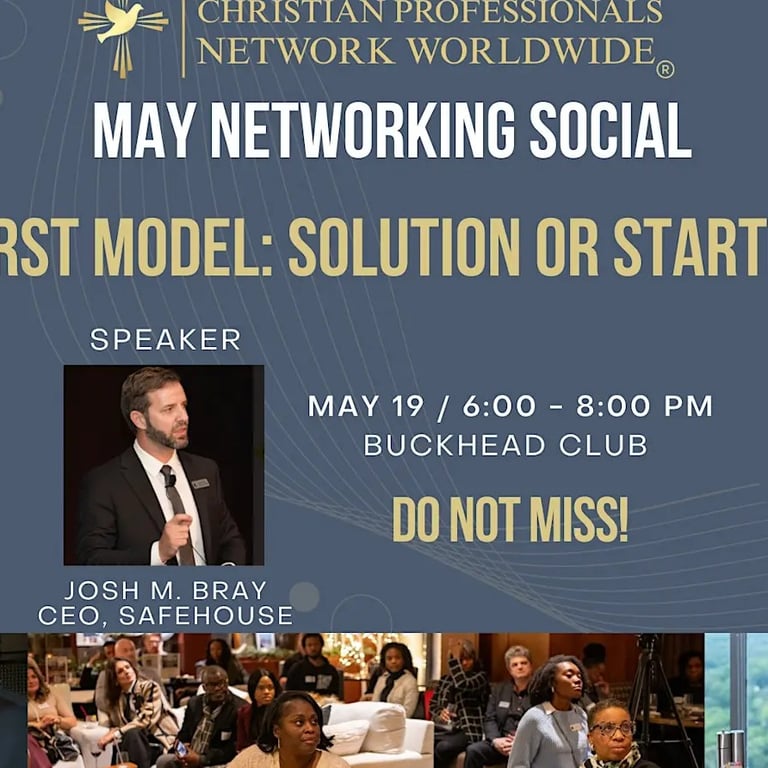Christian Professionals May Networking Social