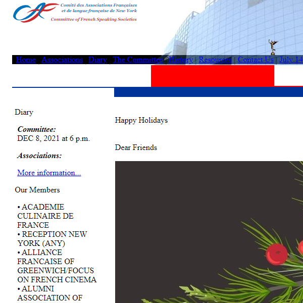 Committee of French Speaking Societies in New York - French category in New York NY