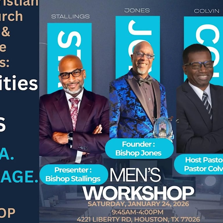 Communities In Crisis Men’s Workshop