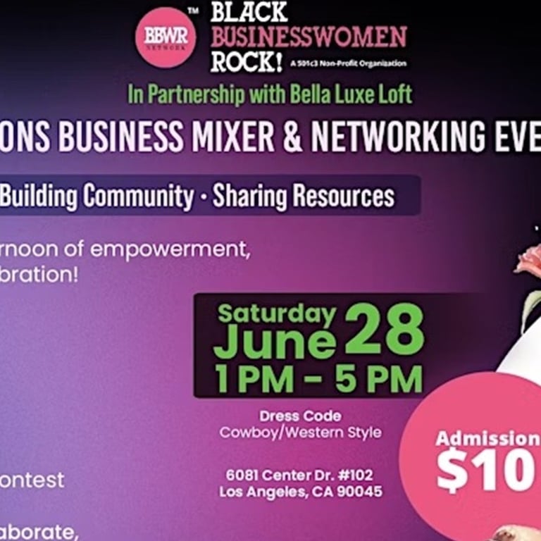 Community Connections Business Networking Event