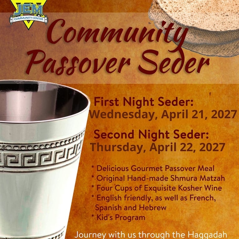 Community Passover Seder - Los Angeles Beverly Hills 2027
