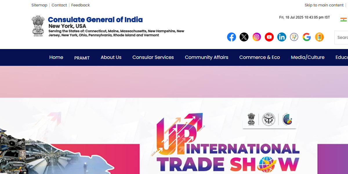 Consulate General of India New York -  industry in New York NY