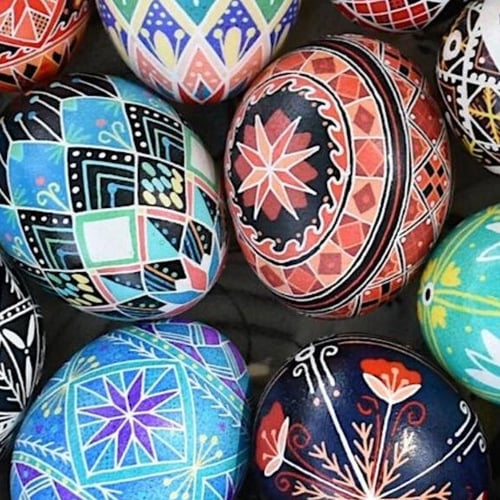 Crafternoon: Pysanky (Ukrainian Eggs) with Pysanky Steph