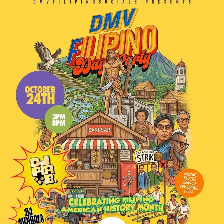 DMV Filipino Day Party- Filipino American History Month edition