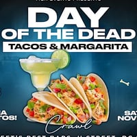 Day of the Dead Taco and Margarita Crawl
