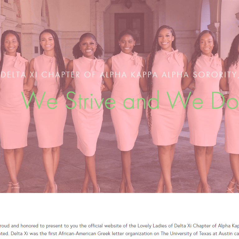 Delta Xi Chapter of Alpha Kappa Alpha Sorority, Incorporated - Black category in Austin TX
