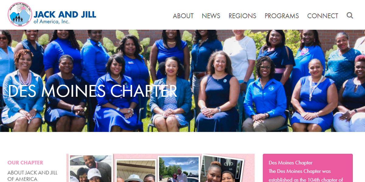 Des Moines Chapter of Jack and Jill of America, Incorporated -  industry in Des Moines IA