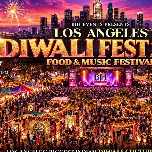 Diwali Fest : Indian Food & Music Festival | Nov 07 | Los Angeles