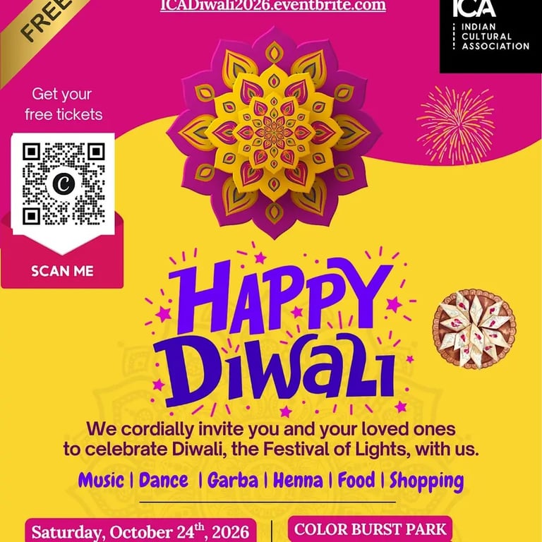 Diwali & Garba - Free Admission!
