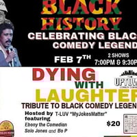 Dying with Laughter, Tribute to Black Comedy, Live at The Douglass Theatre