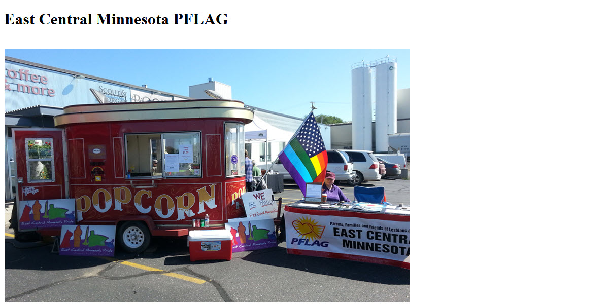 East Central Minnesota PFLAG -  industry in Cambridge MN