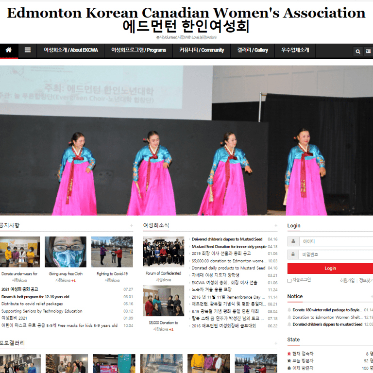Edmonton Korean Canadian Women's Association - Korean category in Edmonton AB