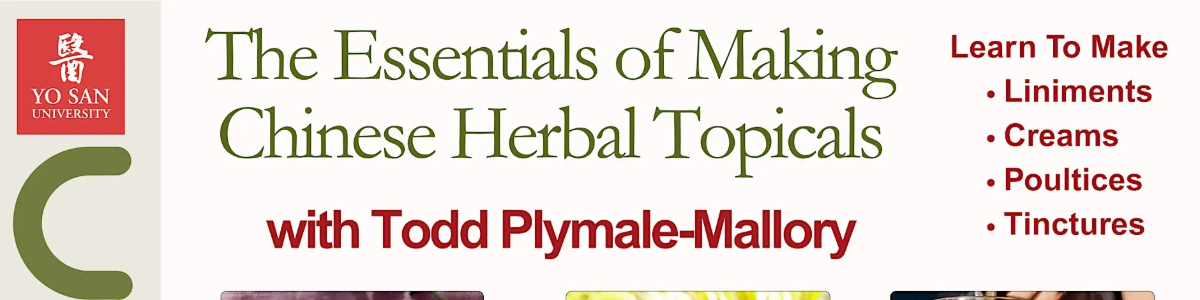 Essentials of Making Chinese Herbal Topicals -  industry in Los Angeles CA