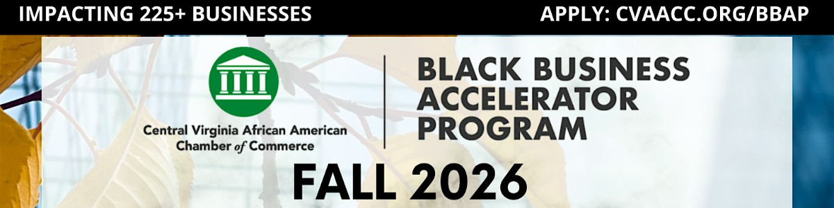 Fall 2026 Black Business Accelerator Program -  industry in Richmond VA