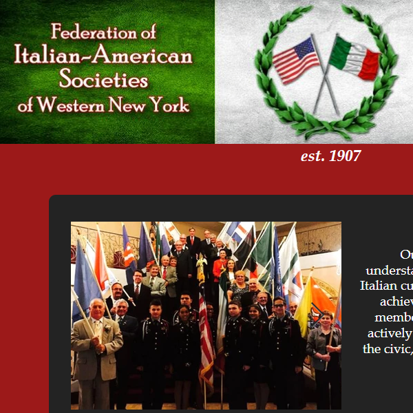 Federation of Italian-American Societies of Western New York - Italian category in Buffalo NY