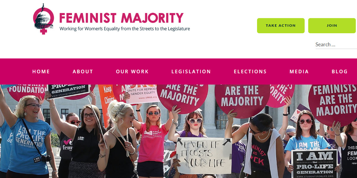 Feminist Majority -  industry in Arlington VA