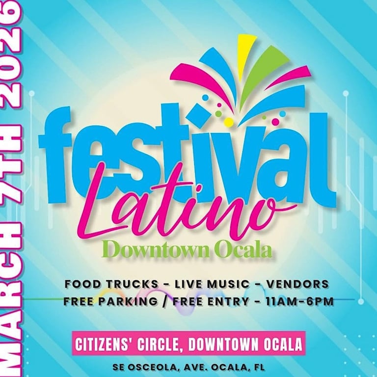 Festival Latino Downtown Ocala 2026