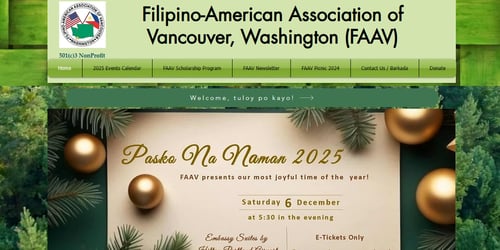 Filipino-American Association of Vancouver, Washington -  industry in Vancouver WA