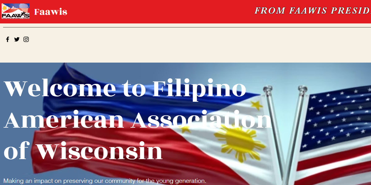 Filipino American Association of Wisconsin -  industry in Milwaukee WI