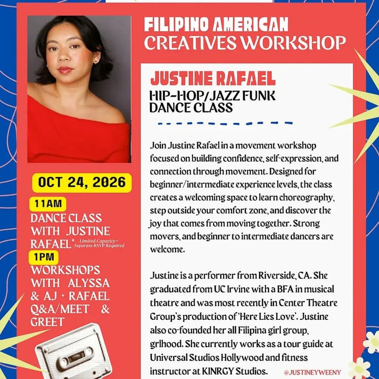 Filipino American Creatives Dance Workshop