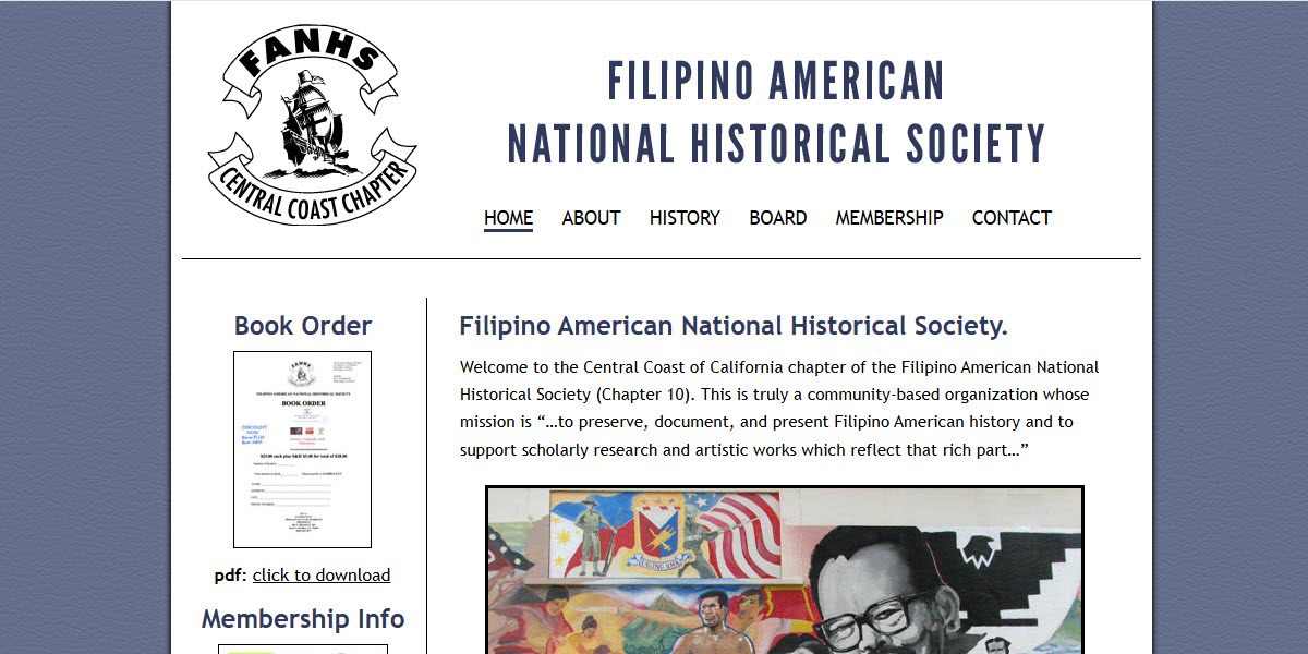 Filipino American National Historical Society Central Coast Chapter -  industry in Santa Maria CA