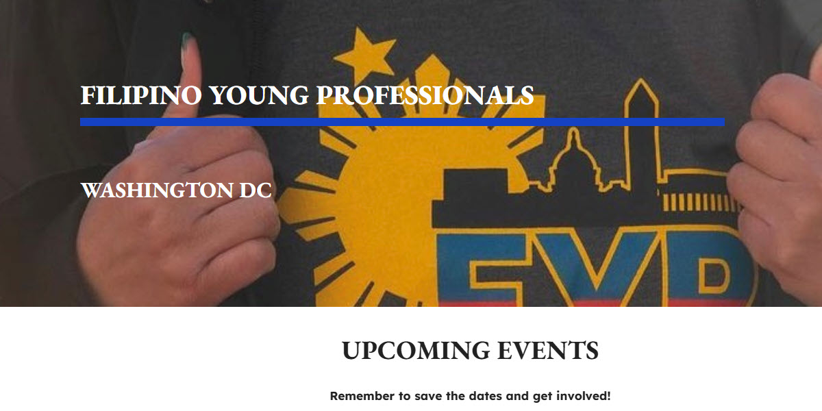 Filipino Young Professionals of DC -  industry in Washington DC