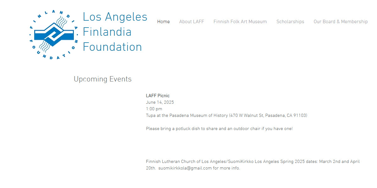 Finlandia Foundation Los Angeles -  industry in Los Angeles CA