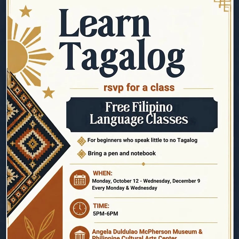 Free Tagalog Class