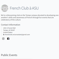 French Club a ASU - French category in Tempe AZ