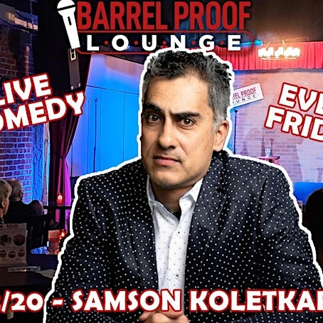 Friday Night Comedy - Samson Koletkar - Downtown Santa Rosa