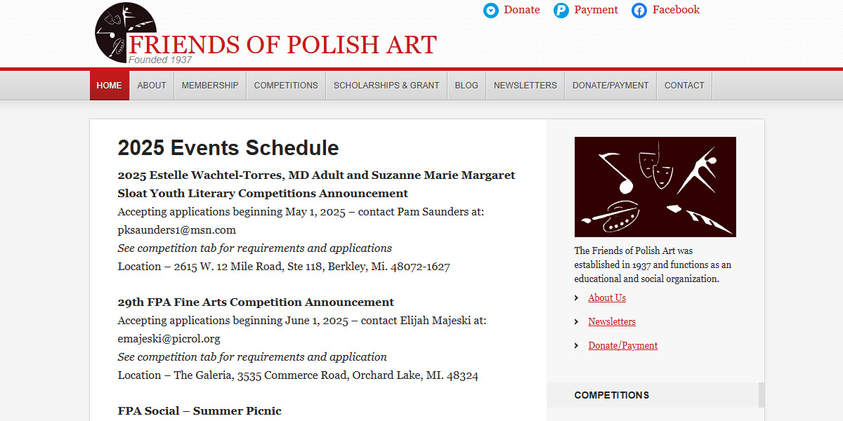Friends of Polish Art, Detroit -  industry in Berkley MI