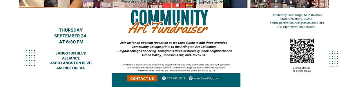 Fundraiser - Bring Arlington Black History to the Arlington Art Collection -  industry in Arlington VA