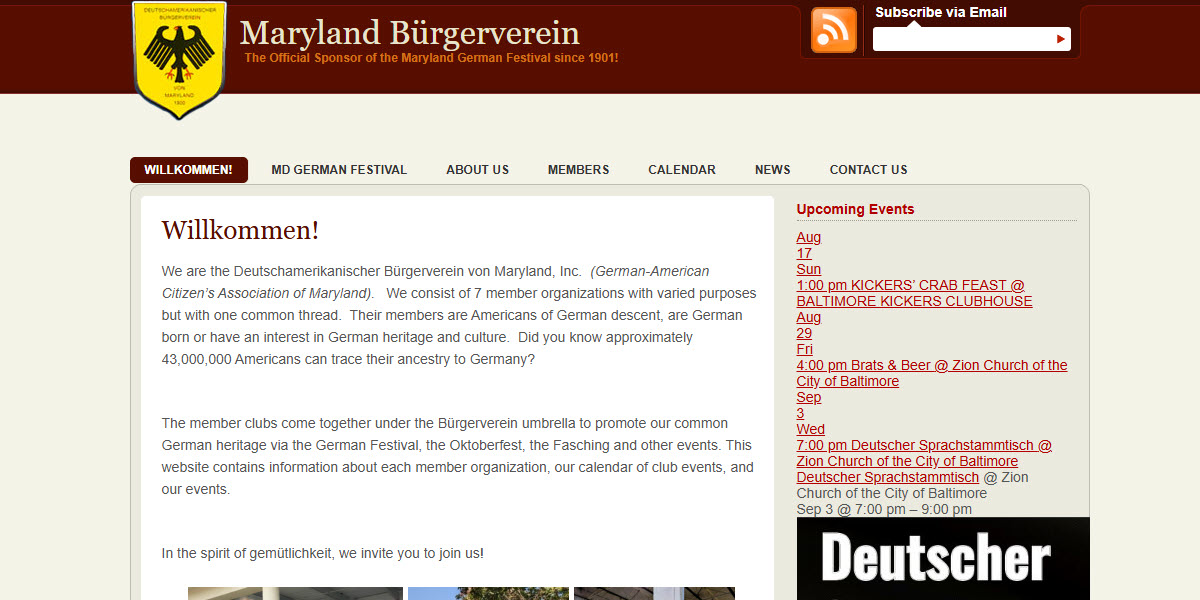 German American Associations in Maryland -  industry in Timonium MD