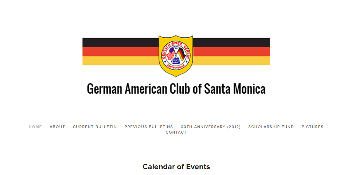 German American Club of Santa Monica -  industry in Santa Monica CA