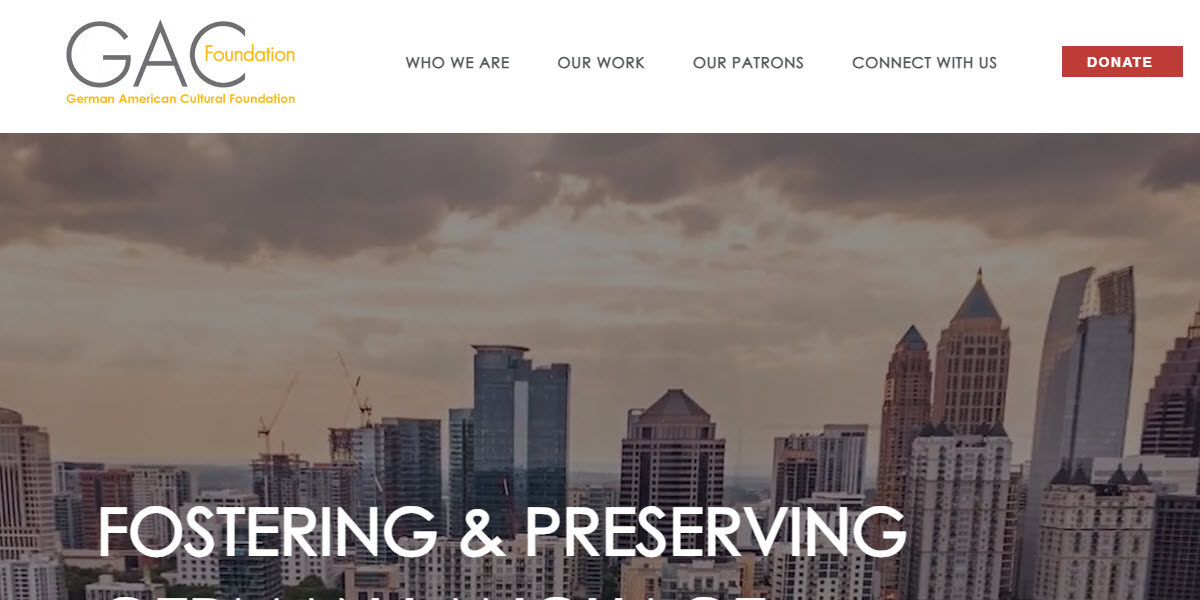 German American Cultural Foundation, Inc. -  industry in Atlanta GA