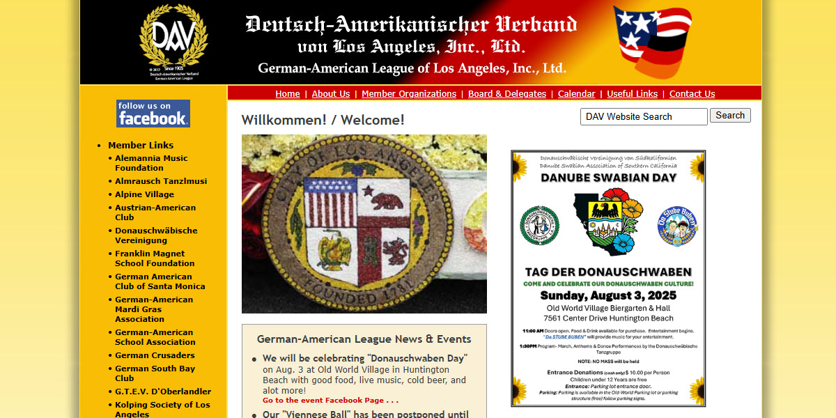 German-American League of Los Angeles, Inc., Ltd. -  industry in Torrance CA