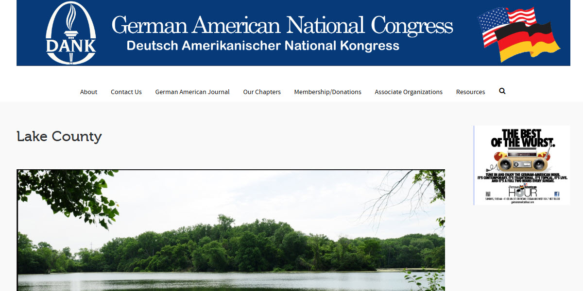 German American National Congress Lake County -  industry in Northbrook IL