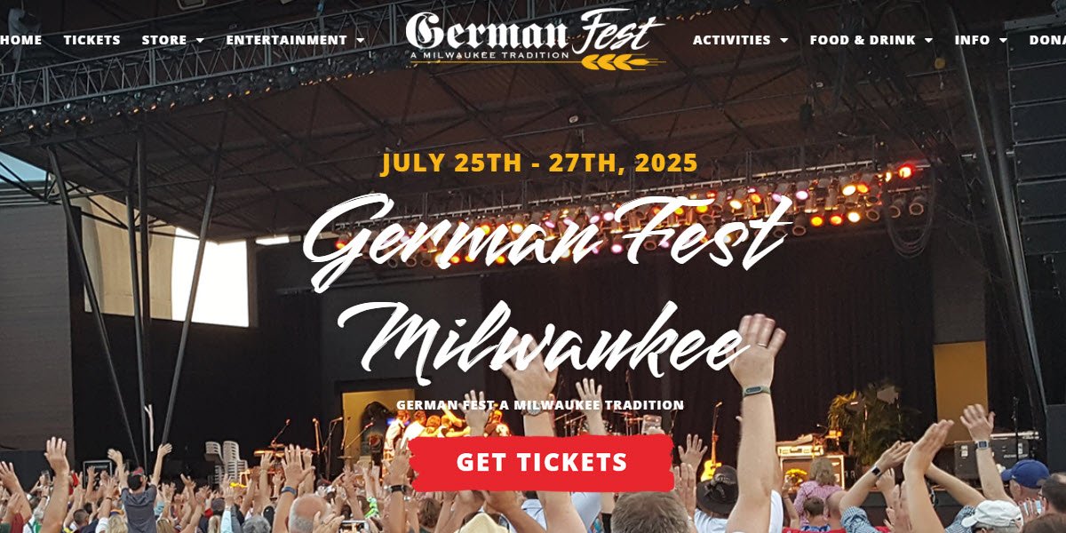 German Fest Milwaukee -  industry in Menomonee Falls WI
