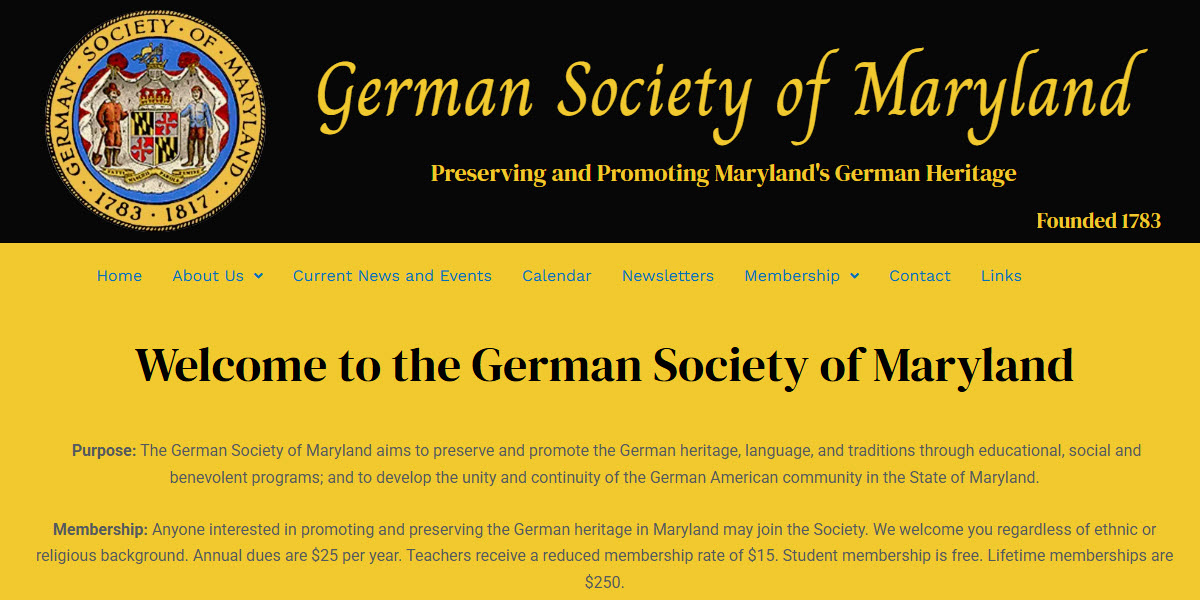 German Society of Maryland -  industry in Timonium MD
