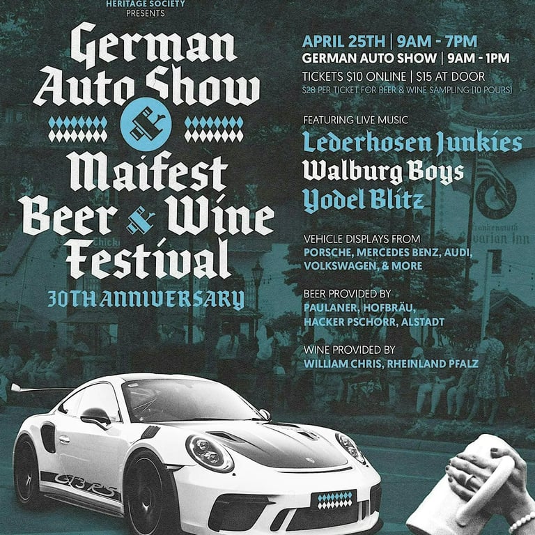 German Texan Beer and Wine Festival & German Auto Show